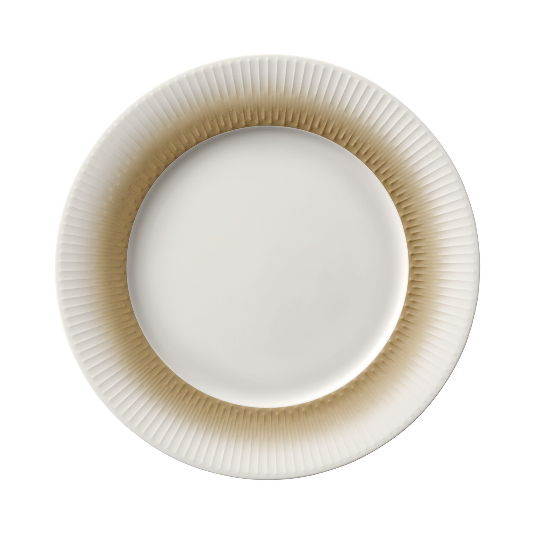 Teller flach mit Fahne 281 mm Relief Fringe