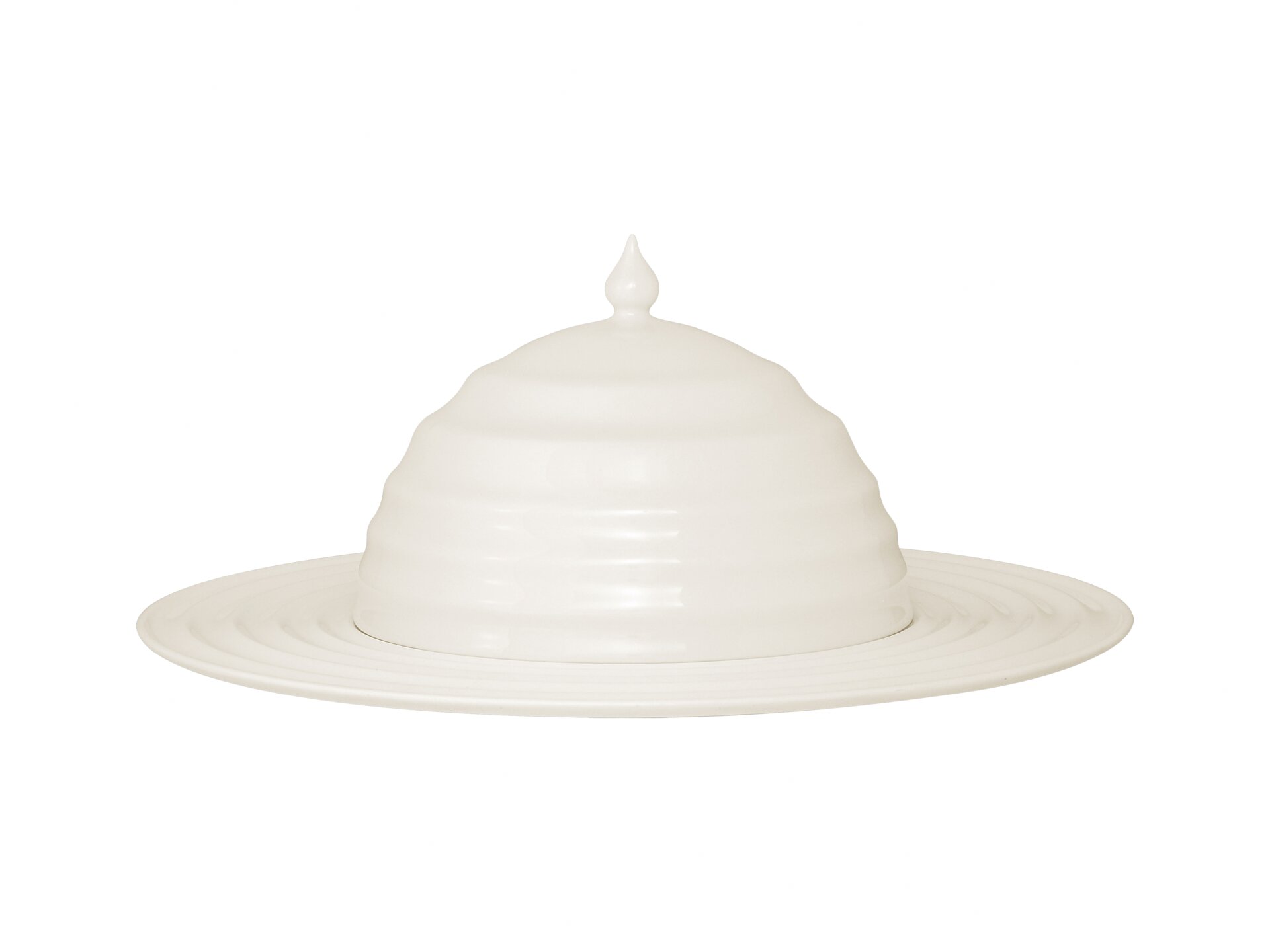 Cloche Drop 180 mm weiß