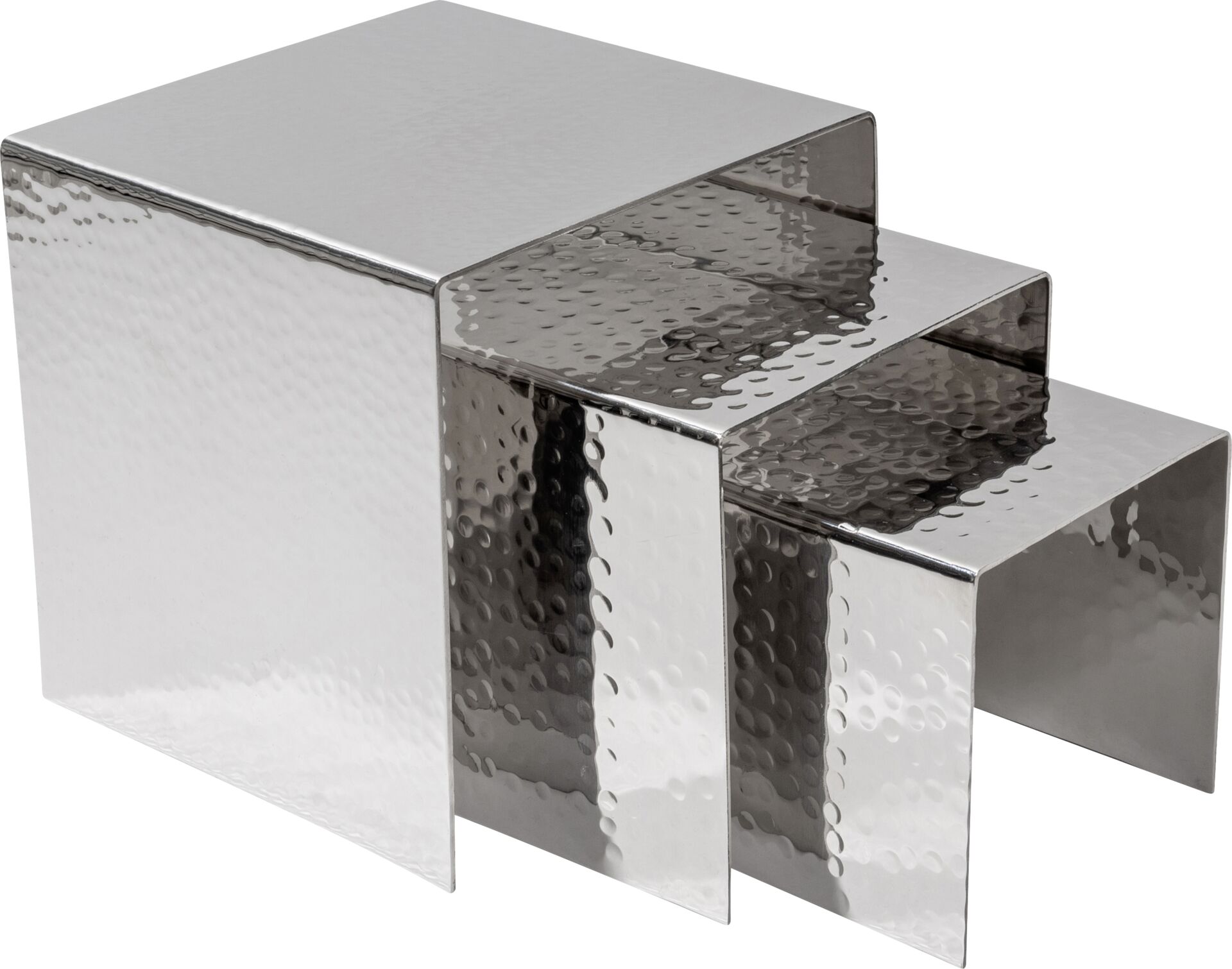 Buffettreppe, Hammerschlag 20 cm Hammerschlag