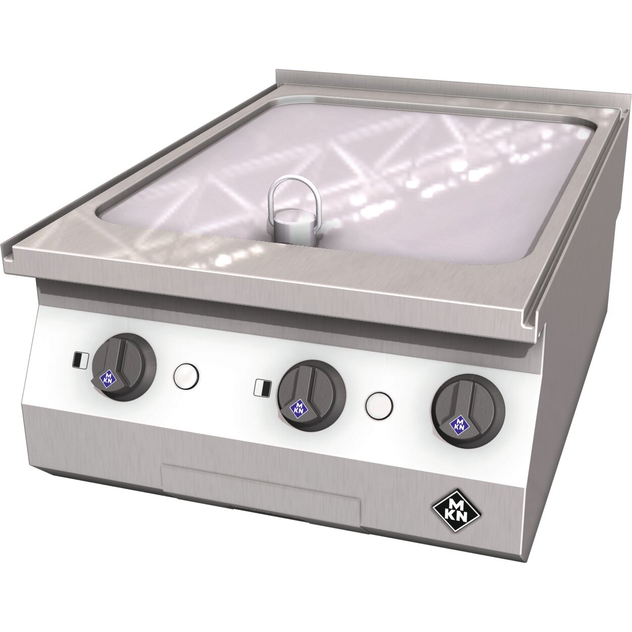 Elektro-Griddleplatte glatt PowerBlock / 1 Supra / Bratfläche 420 x 545 mm