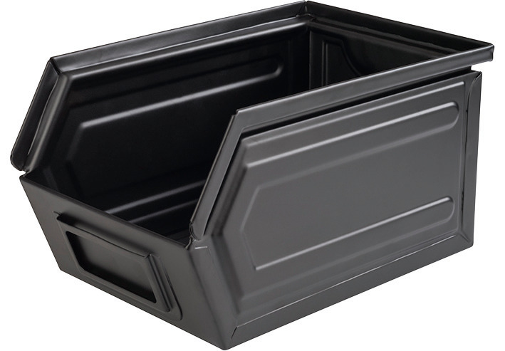 Snackbox 2,40 l / 230 x 155 x 130 mm Metall schwarz