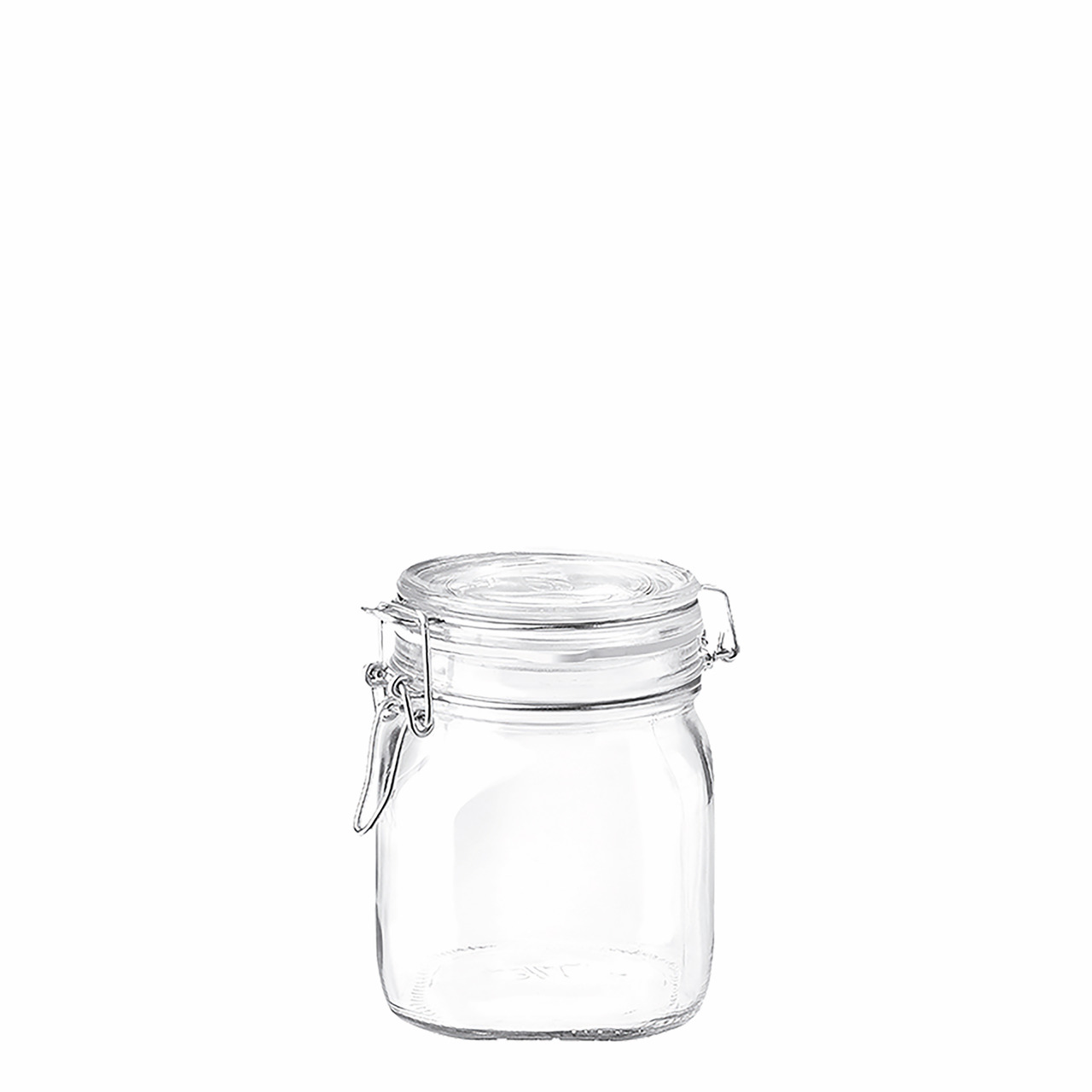 Einmachglas 0,75 l / 131 x 131 x 136 mm mit Bügelverschluss Fido