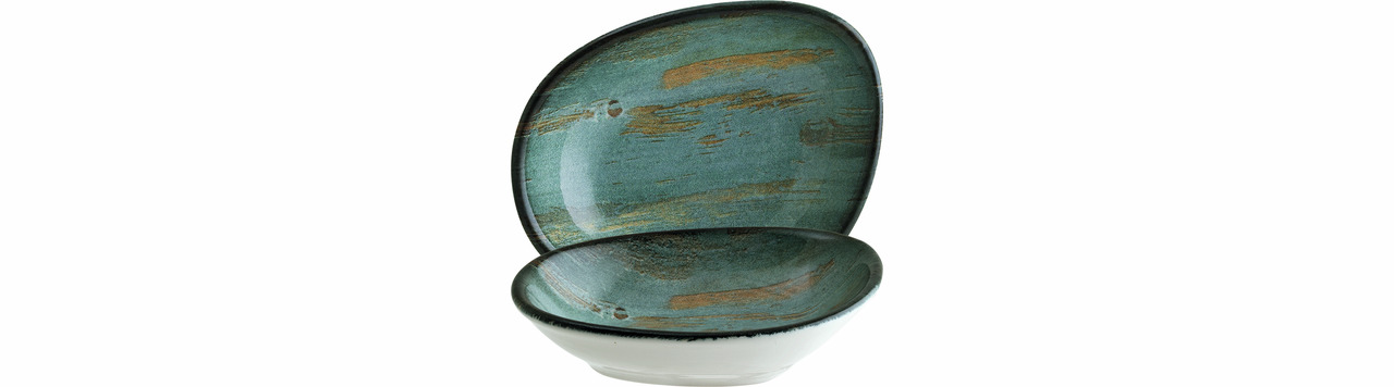 Schälchen Vago 98 x 75 mm Madera Mint