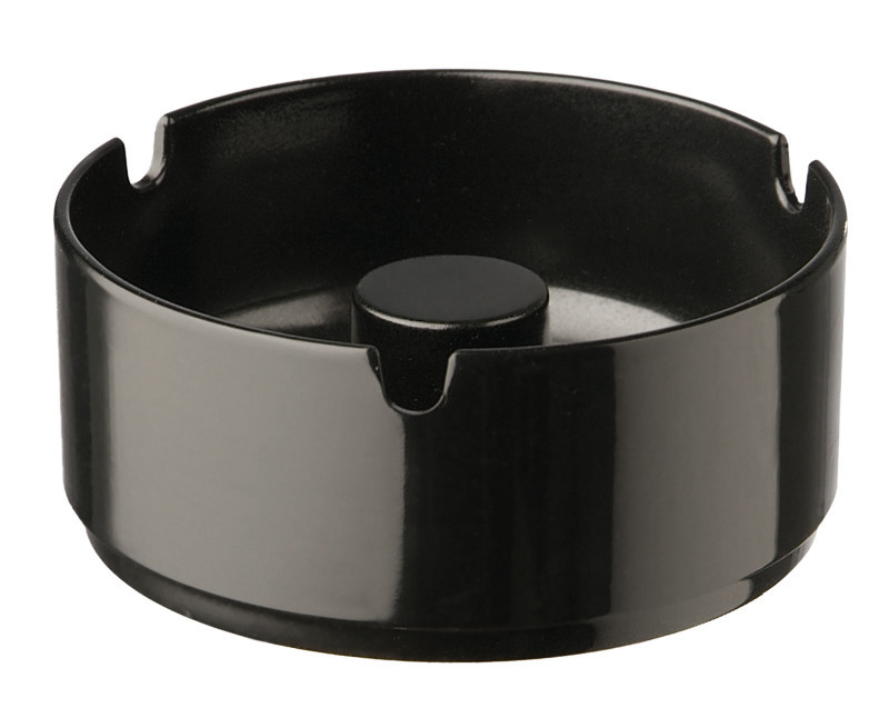 Aschenbecher stapelbar 95 mm schwarz