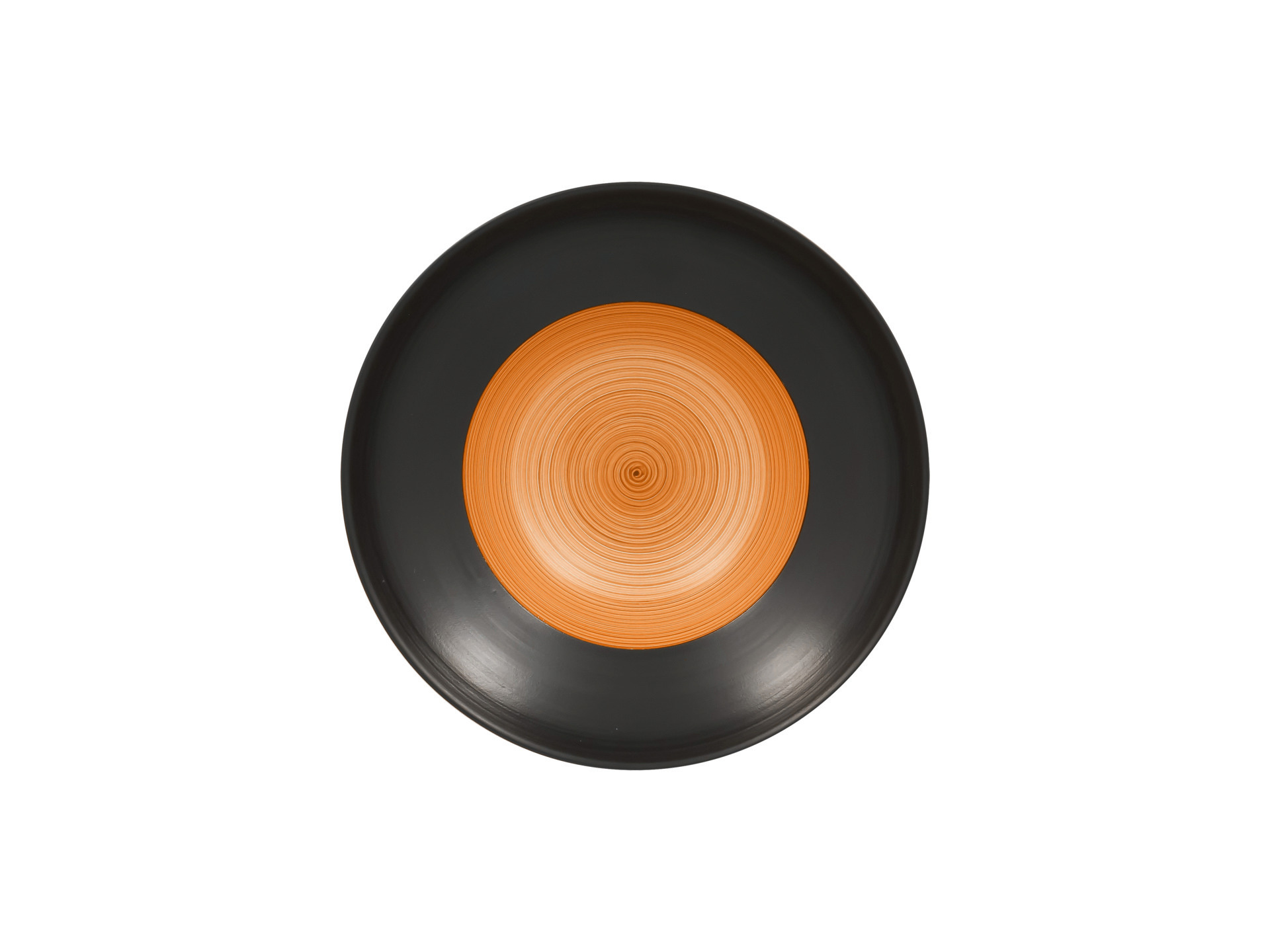 Teller extra tief rund 230 mm / 0,32 l chestnut-brown