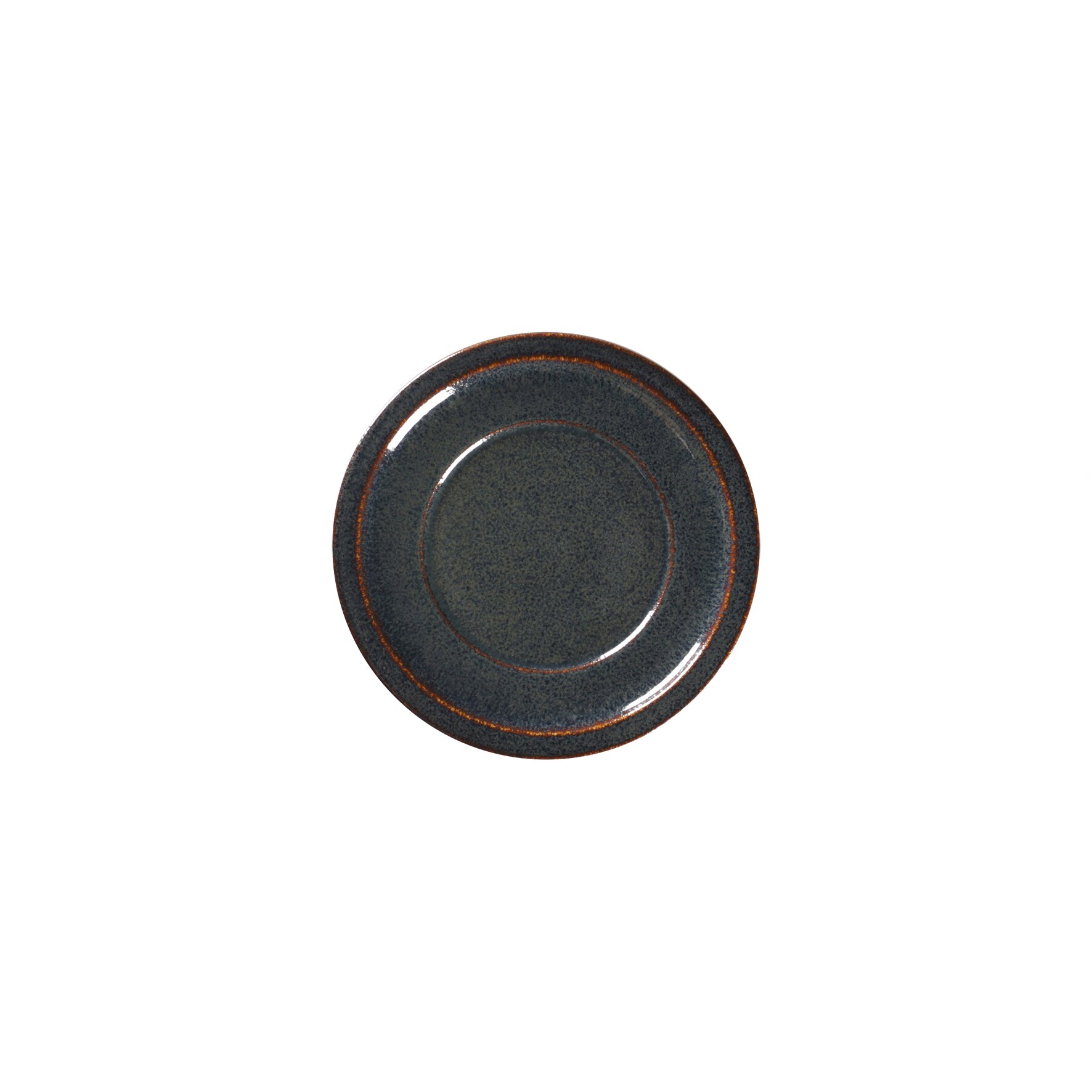 Teller flach mit Rand 161 mm caldera green Ease Caldera Green