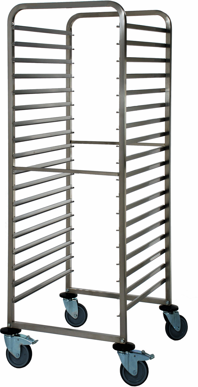 Regalwagen für 18 x GN 2/1, vollverschweißt Regalwagen für 18 x GN 2/1, vollverschweißt