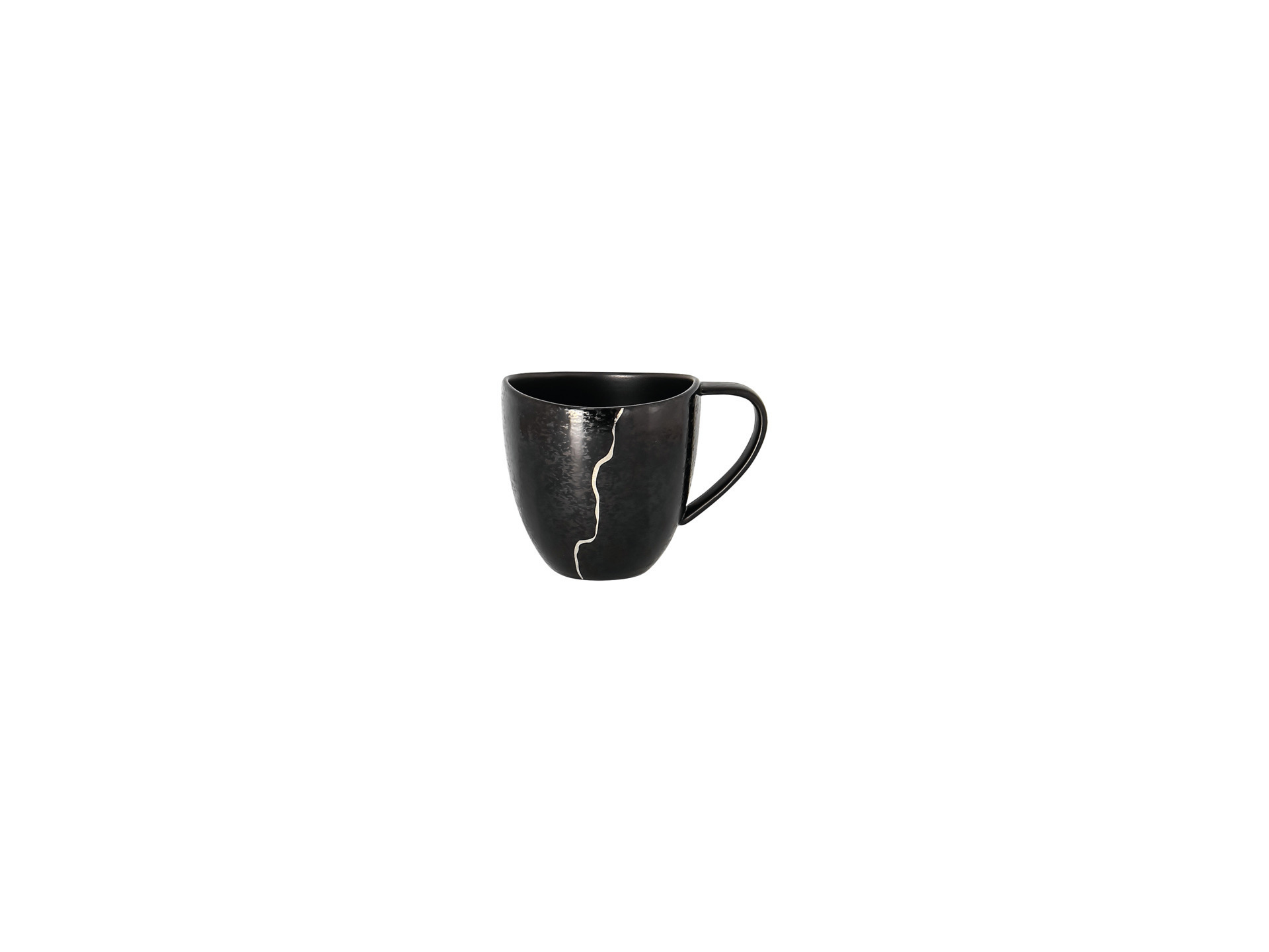 Kaffeetasse 0,23 l silber Karbon silber