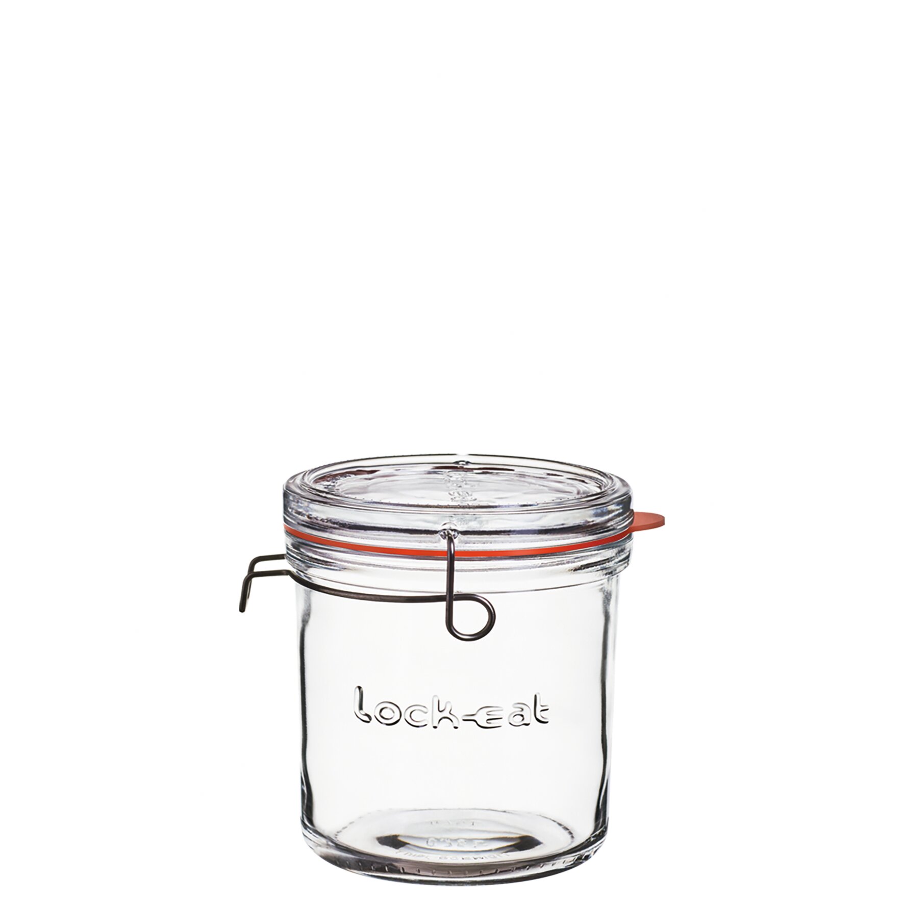 Einmachglas mit Deckel XL 134 x 130 mm / 0,75 l Lock-Eat