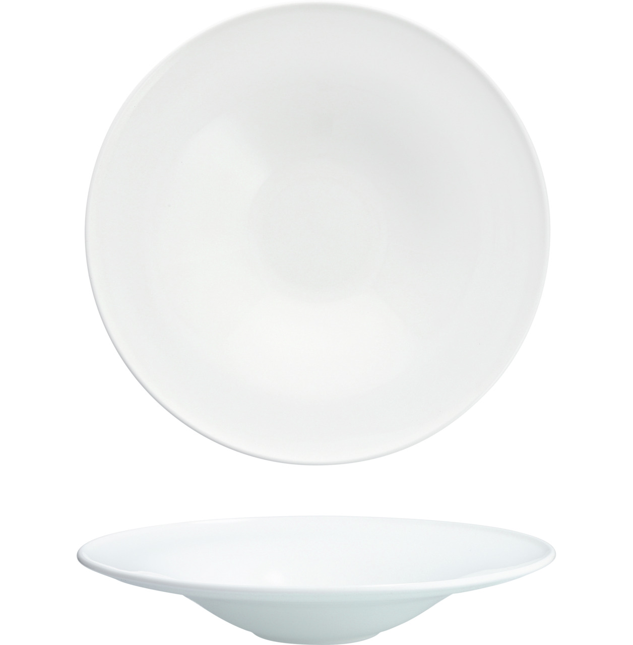 Teller tief 303 mm / 1,18 l weiß Purio