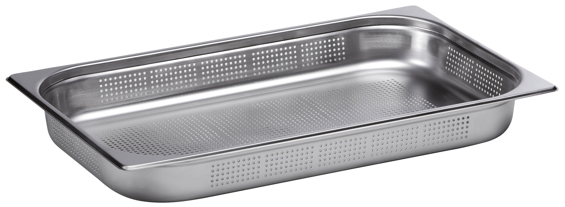 GN-Behälter gelocht GN 1/1 530 x 325 x 100 mm Edelstahl