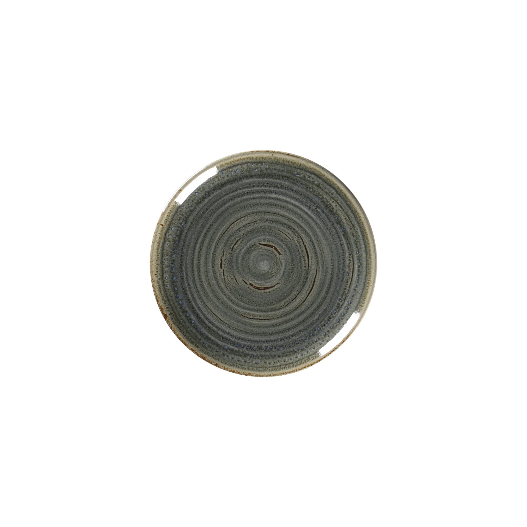 Teller flach coup 179 mm peridot green Spot Peridot Green