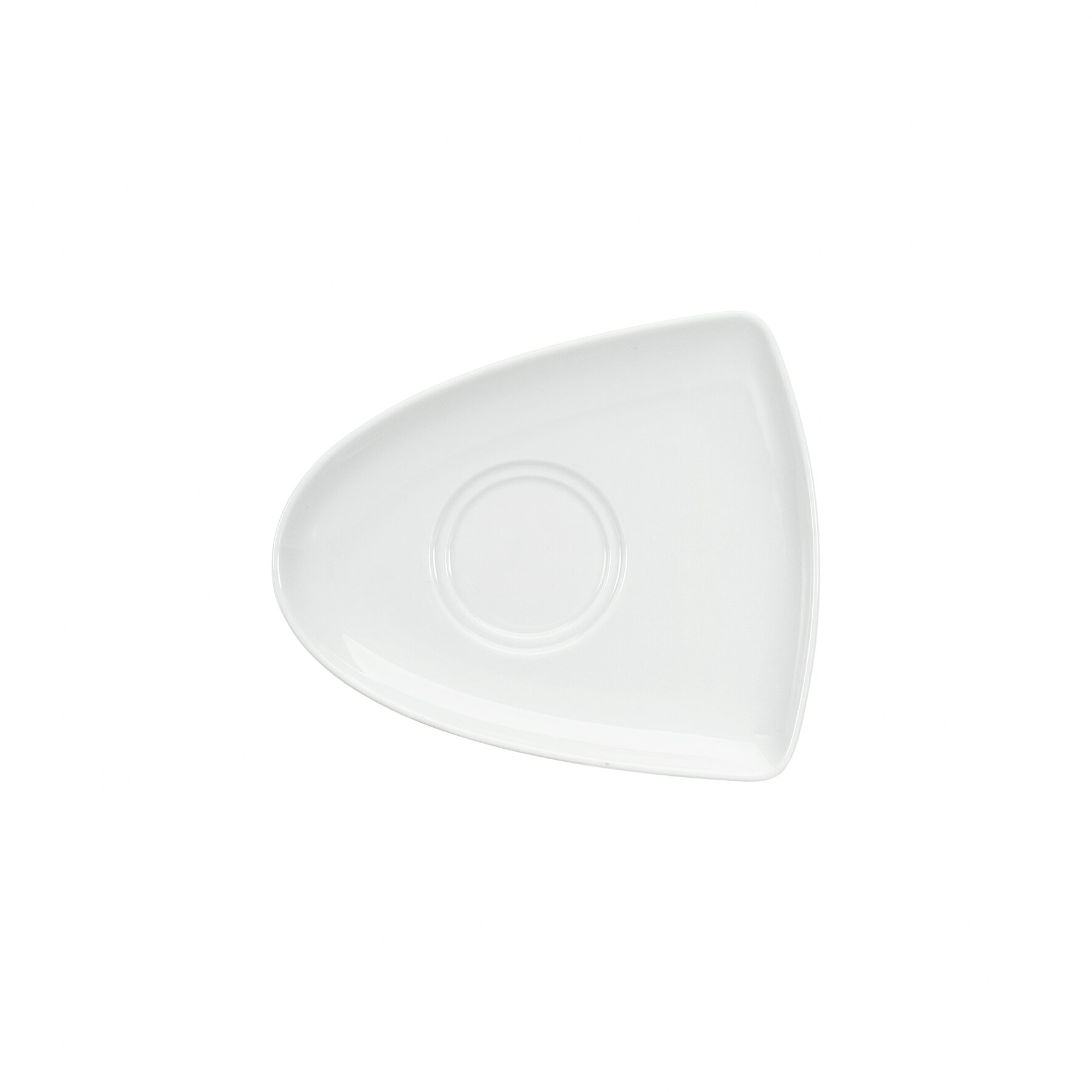 Kombi-Untertasse asymmetrisch 2 Spiegel 174 x 149 mm für Bowls + Tassen