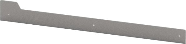 Seitenabdeckung rechts für Arbeitsplatte am Gerät 735 x 3 x 75 mm