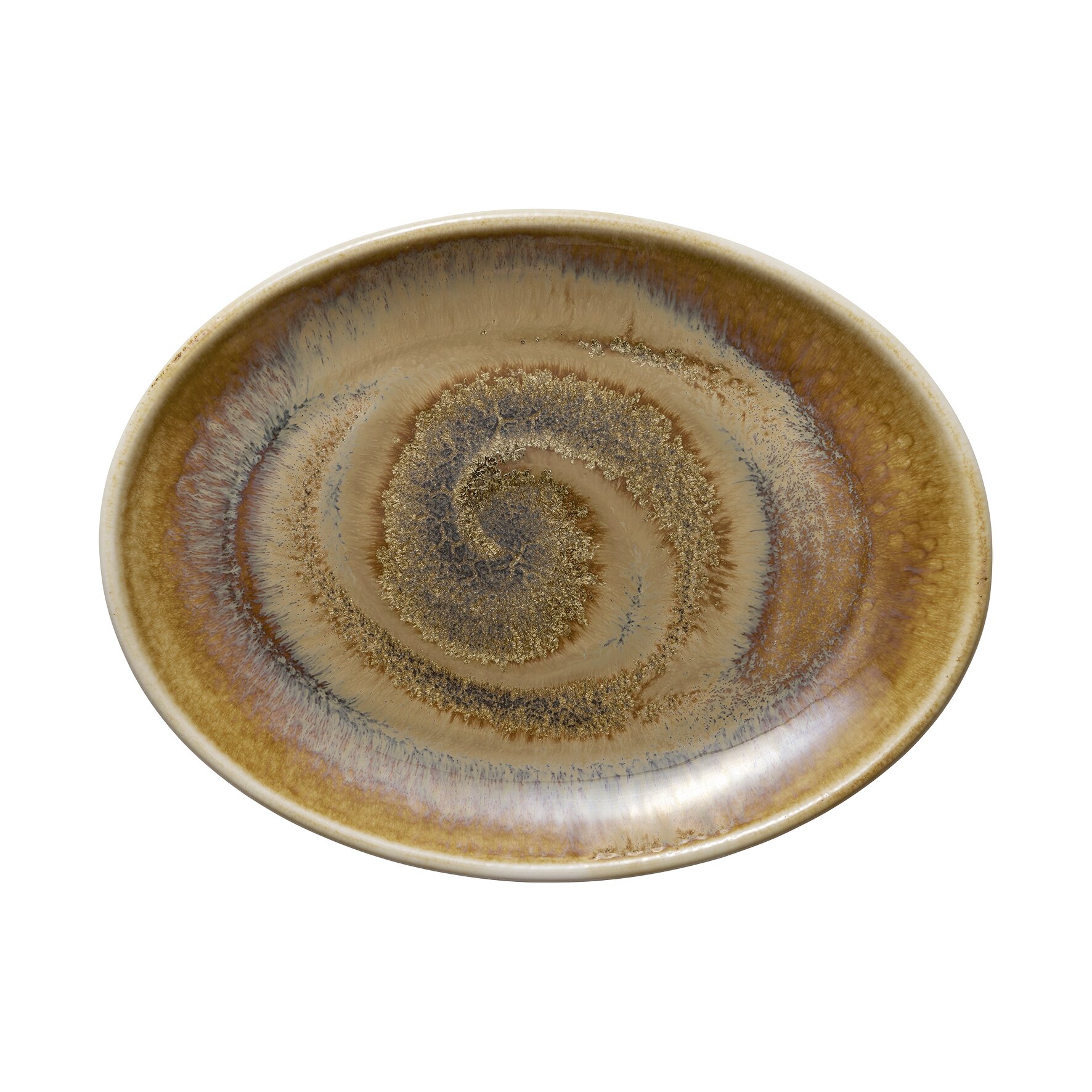 Coupplatte oval 253 x 189 mm Cumin Perfect Match