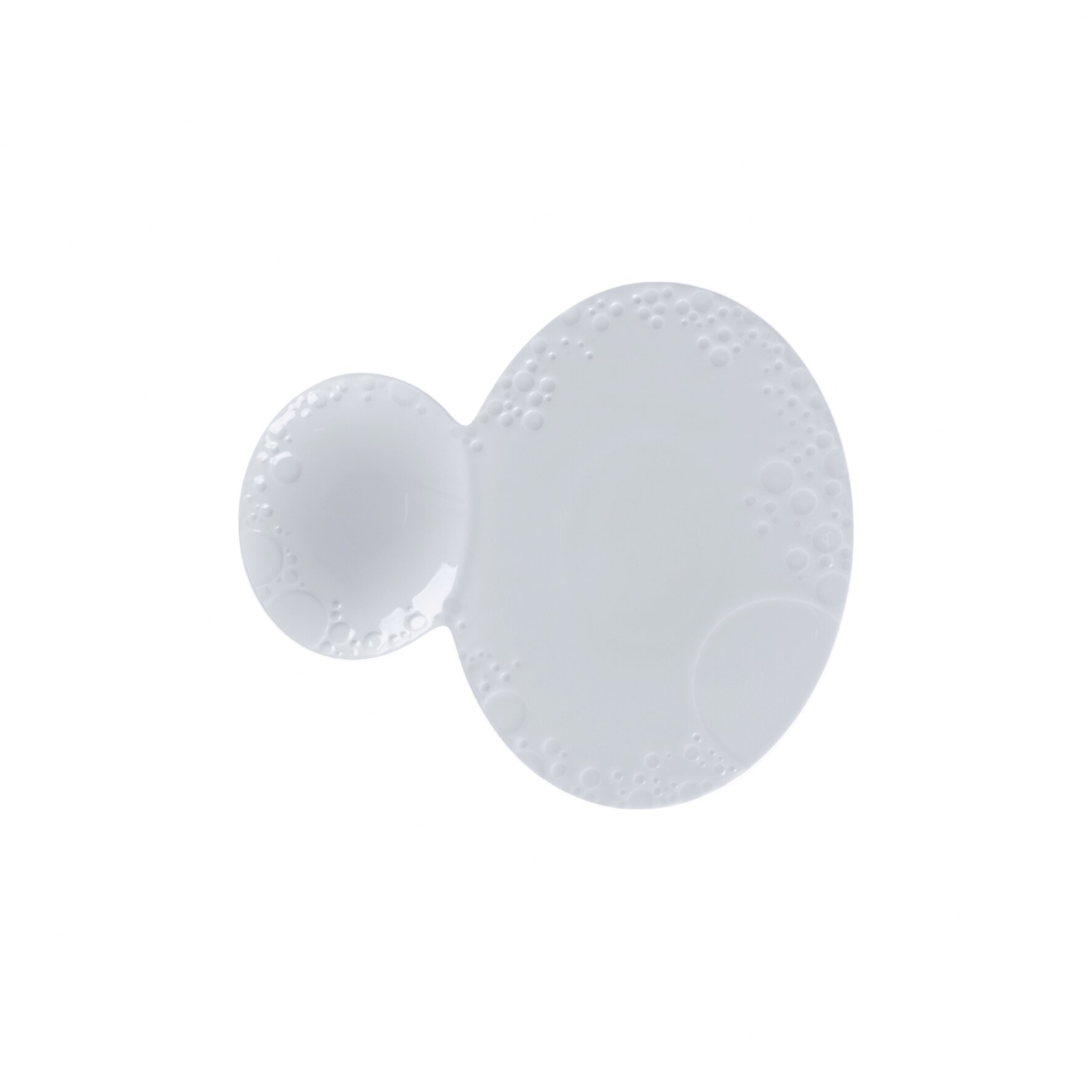 Platte oval 2 Vertiefungen 220 x 255 mm Le Ballet Feelings