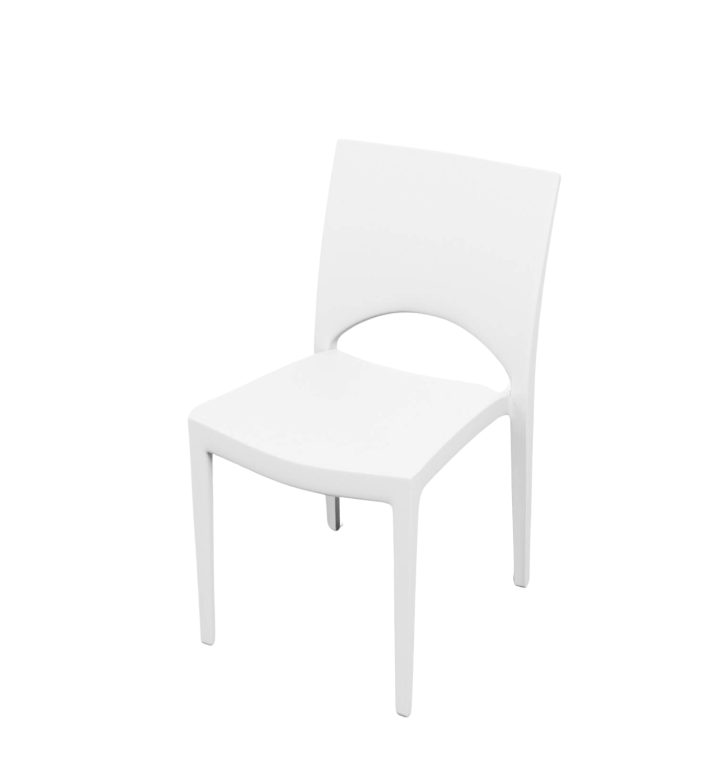 June Designstuhl weiß