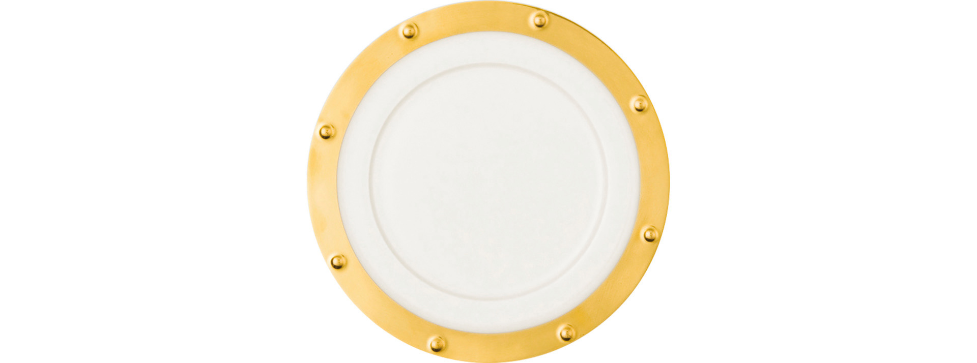 Teller rund Queen Golden 160 mm crème Golden Ultra