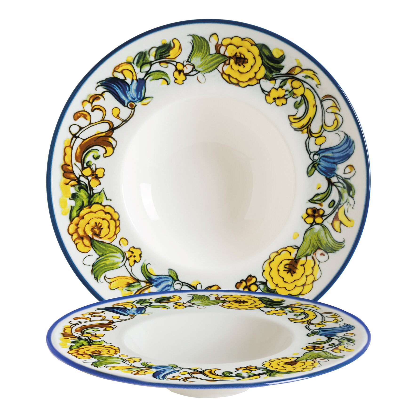 Pastateller Banquet 280 mm / 0,40 l mehrfarbig Albufera Mid White