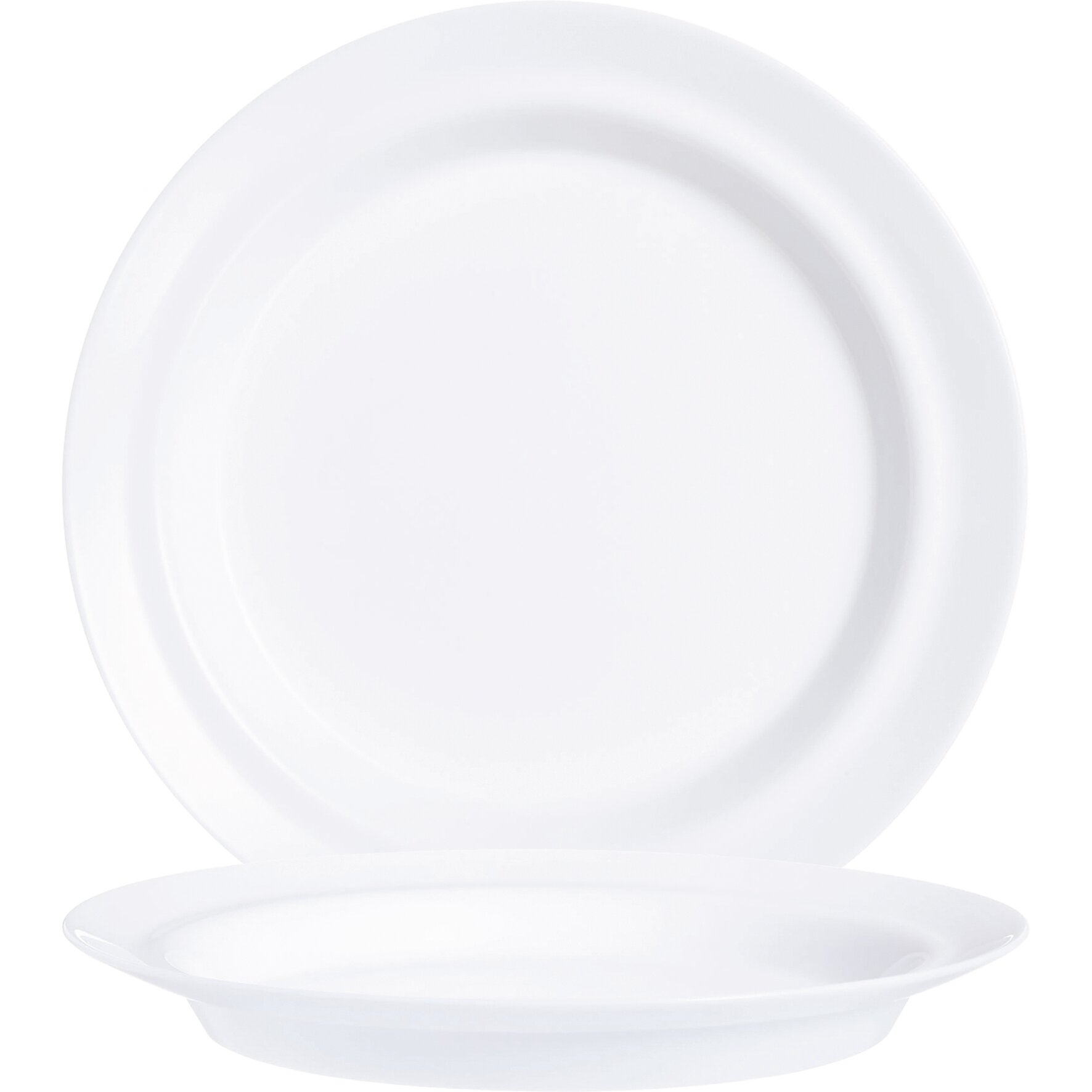 Teller flach 190 mm white Autonomy White