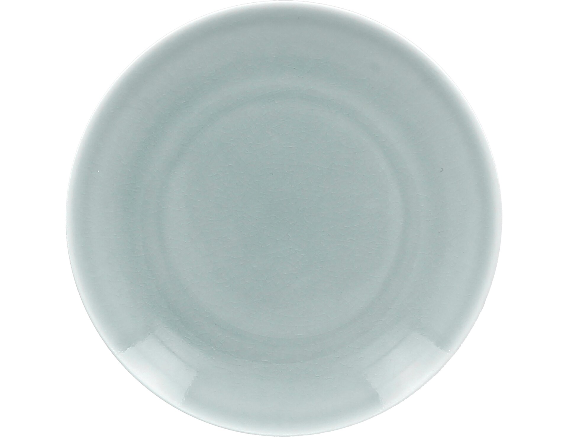 Coupteller flach 270 mm plain-blue Vintage