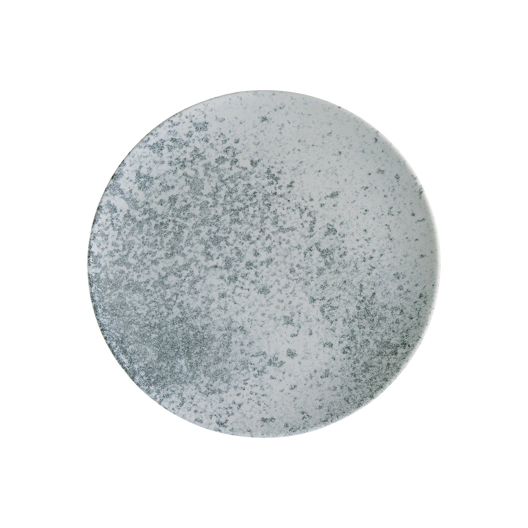 Coupteller flach rund 281 mm gray