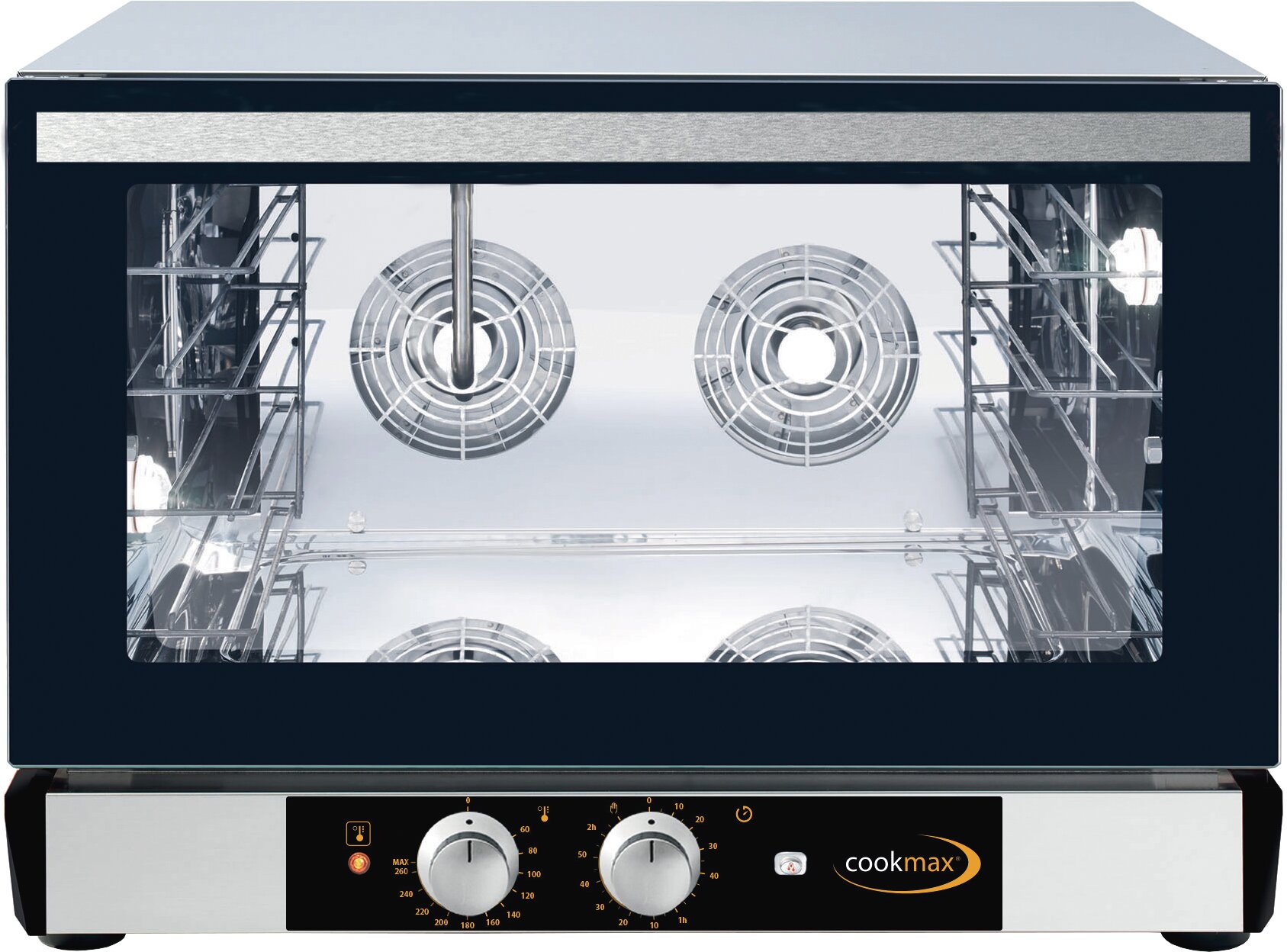 Heißluftofen, 4 x 600 x 400 oder GN 1/1, manuell, mit Wendegetriebe