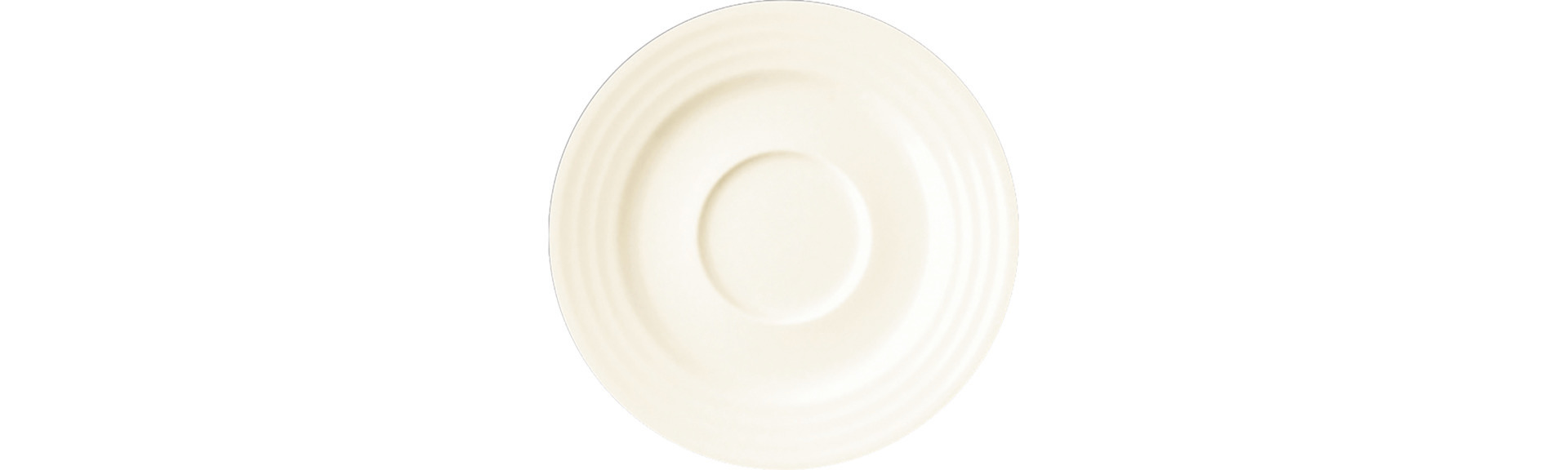 Untertasse 130 mm weiß für Tasse BACU09D7 crème