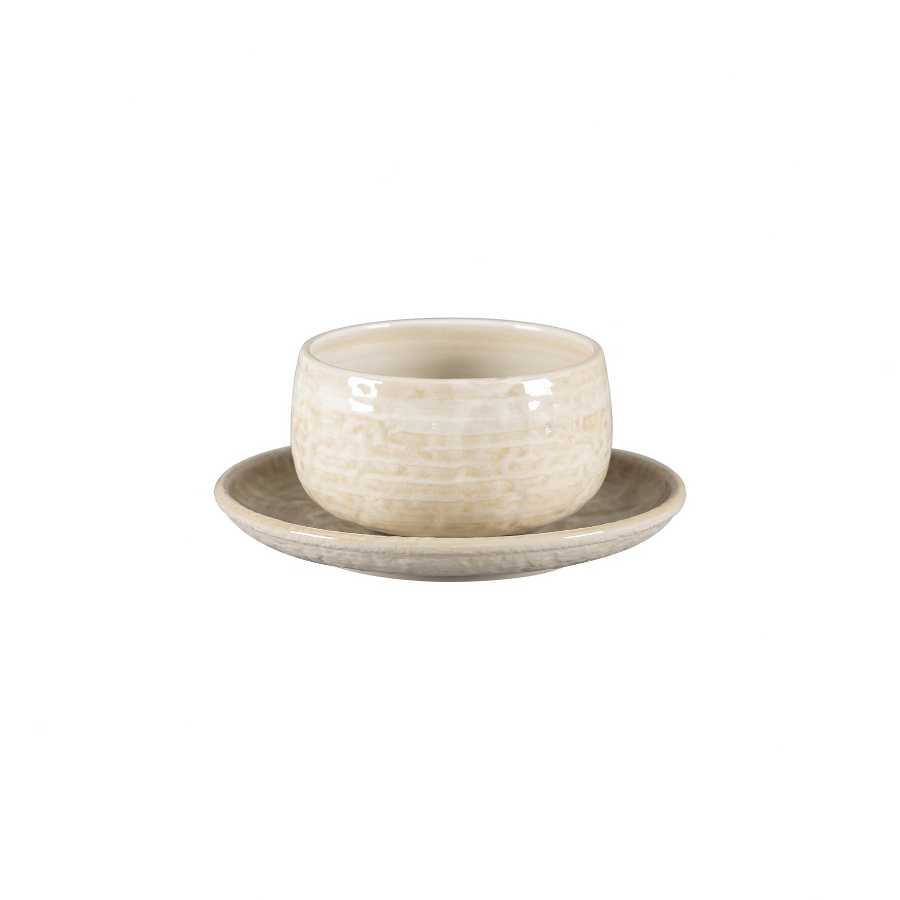 Tasse ohne Henkel 110 mm / 0,41 l Vanilla beige Krush Vanilla Beige