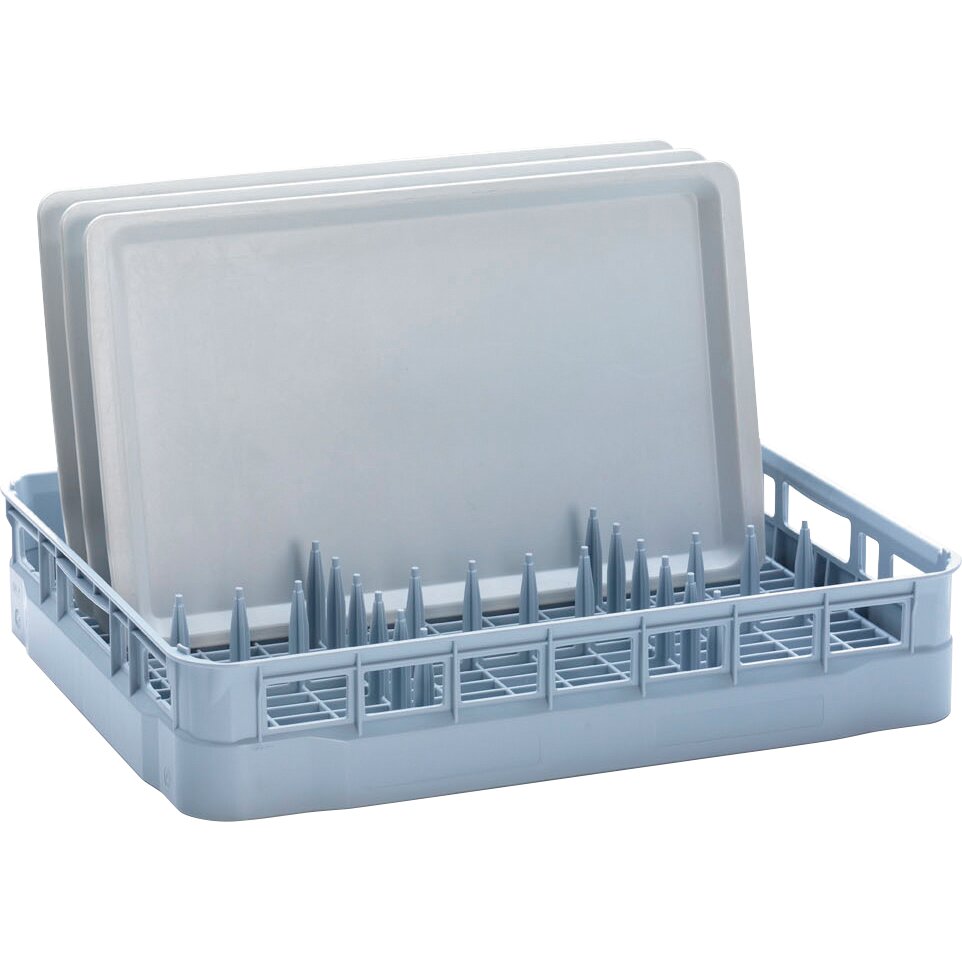 Bleche- / Tablettkorb Größe XL / 10/12 Reihen / Kunststoff / 600 x 500 x 120 mm