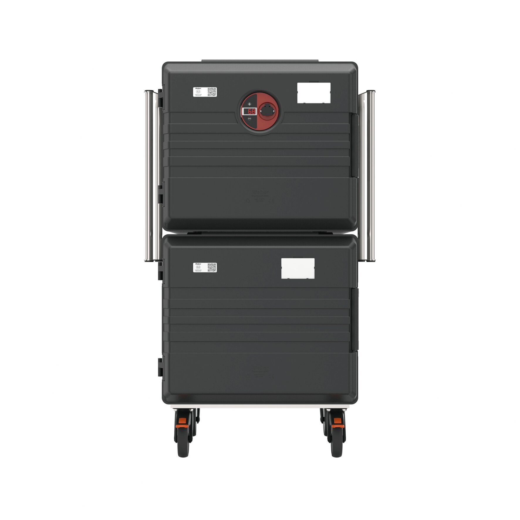 thermoport K 2x6000 D-FLAT unbeheizt& beheizt schwarz