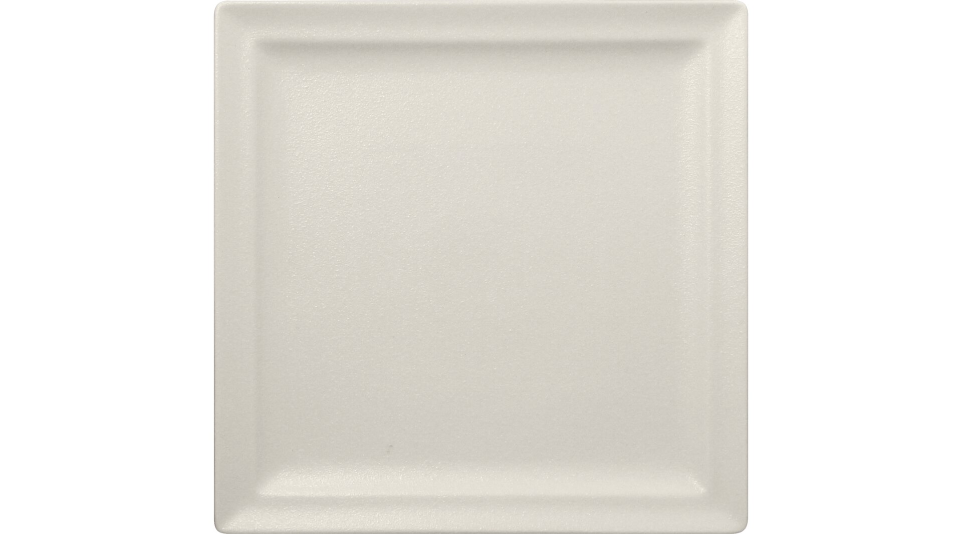 Teller flach quadratisch 300 x 300 mm sand Neofusion