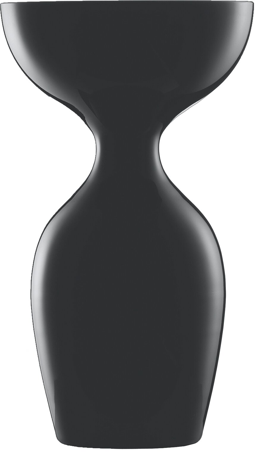 Ausschüttgefäß groß schwarz 197 mm