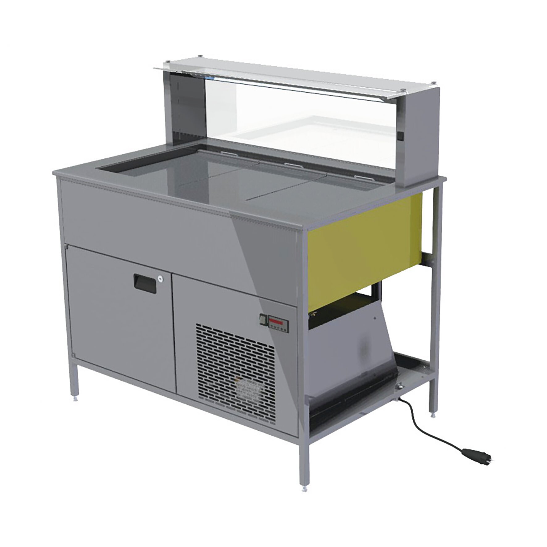 varithekbuffet Kühlmodule mit Umluft kühlwanne und Aufsatz