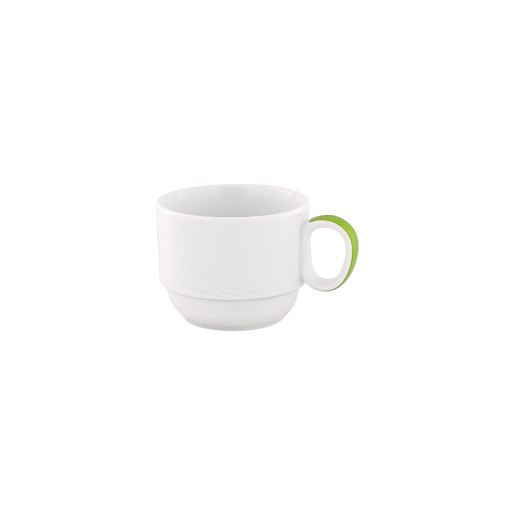 Spezialtasse stapelbar 79 mm / 0,18 l hellgrün Donna Senior