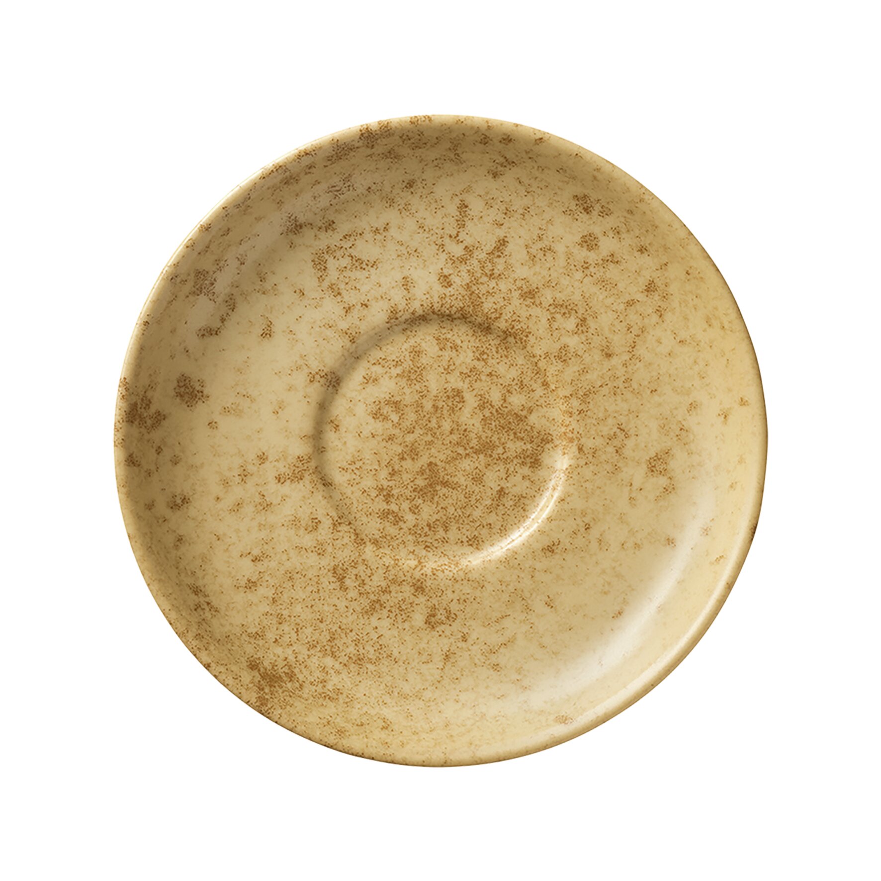 Kombi-Untertasse 156 mm dark yellow