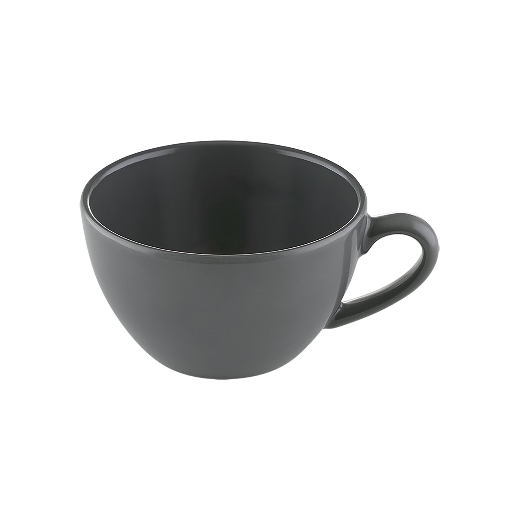 Kaffeetasse 118 mm / 0,45 l black uni