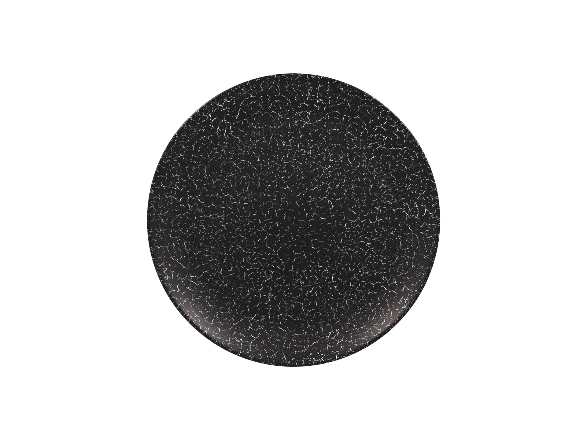 Coupteller flach 270 mm schwarz