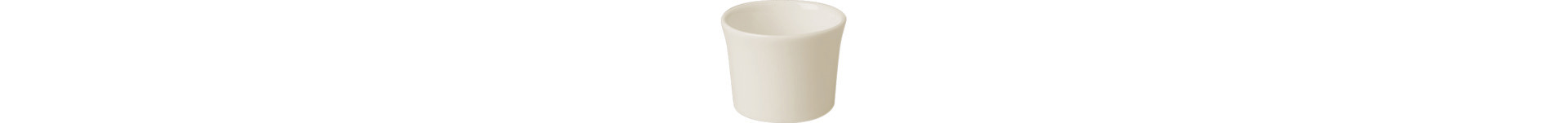 Miniaturschale rund 0,05 l crème