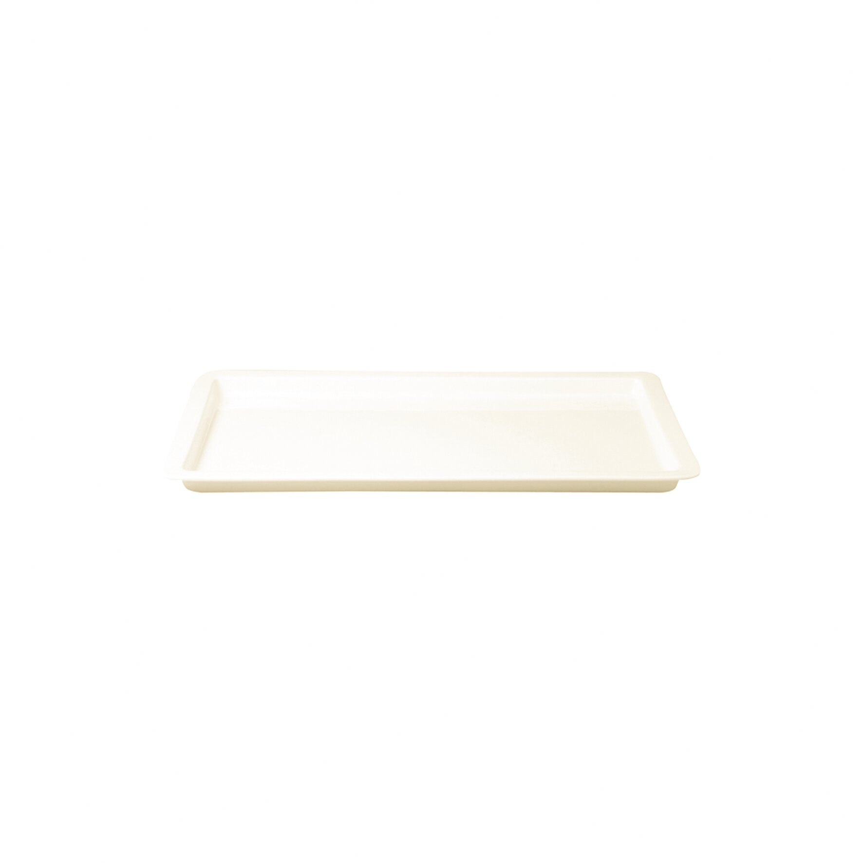 GN-Schale GN 1/3 flach 325 x 176 x 20 mm / 0,79 l creme Buffet