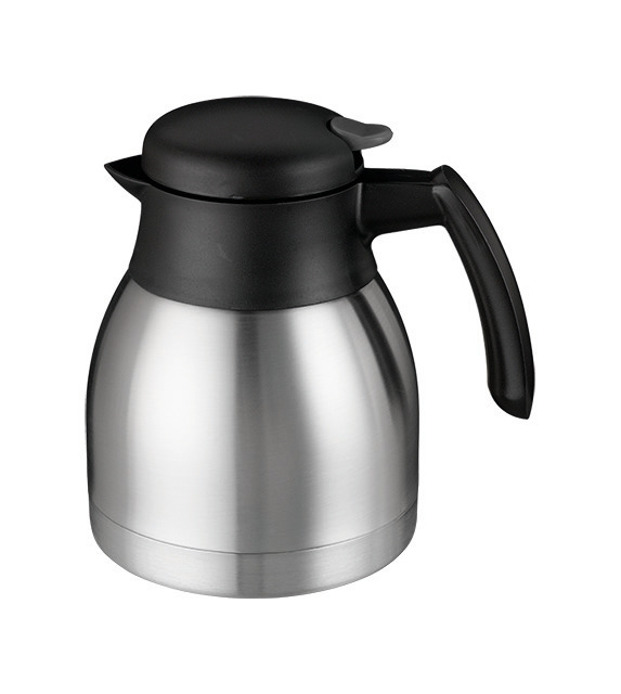 Isolierkanne 1,00 l mit Drehdeckel schwarz