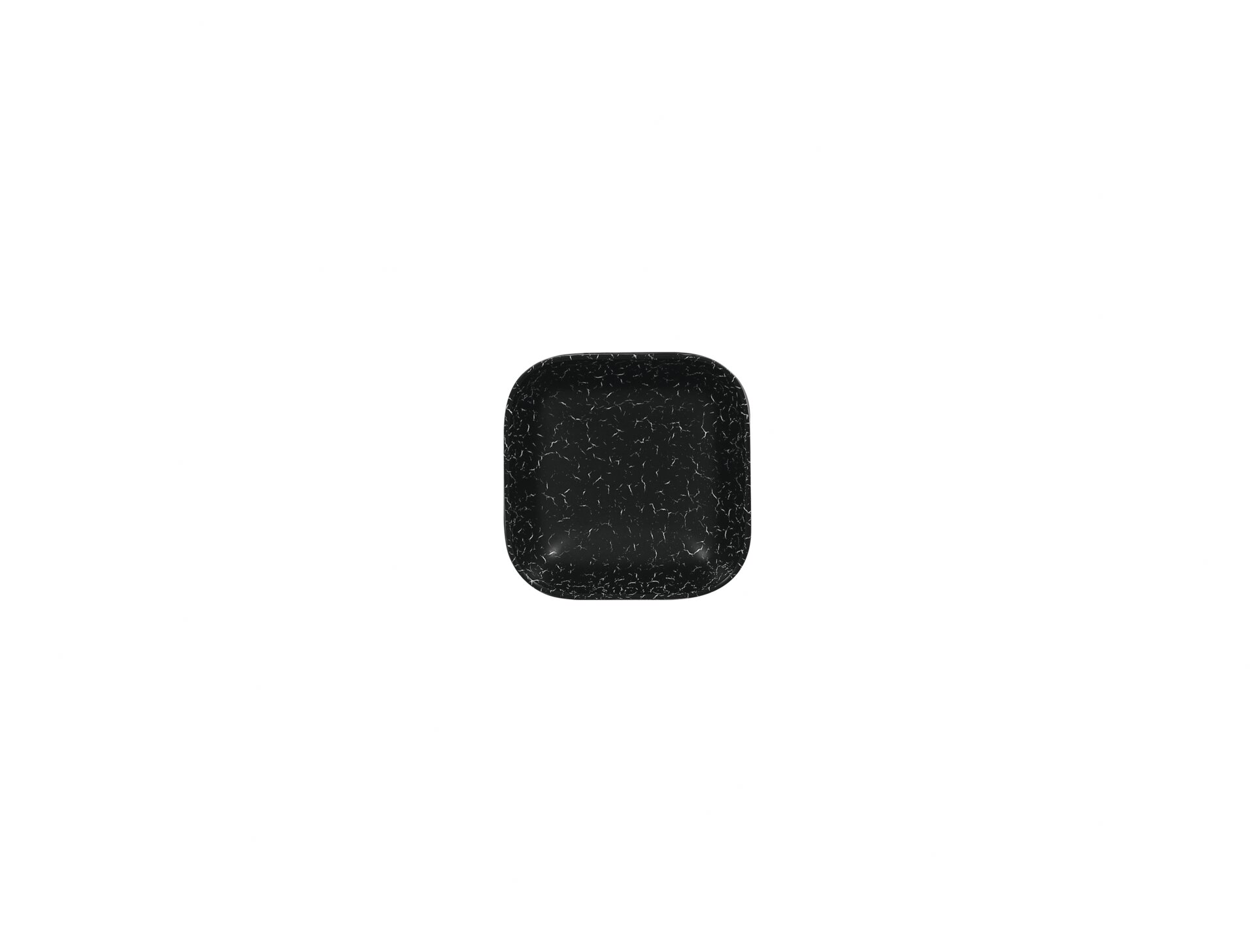 Schale quadratisch 110 x 110 mm schwarz