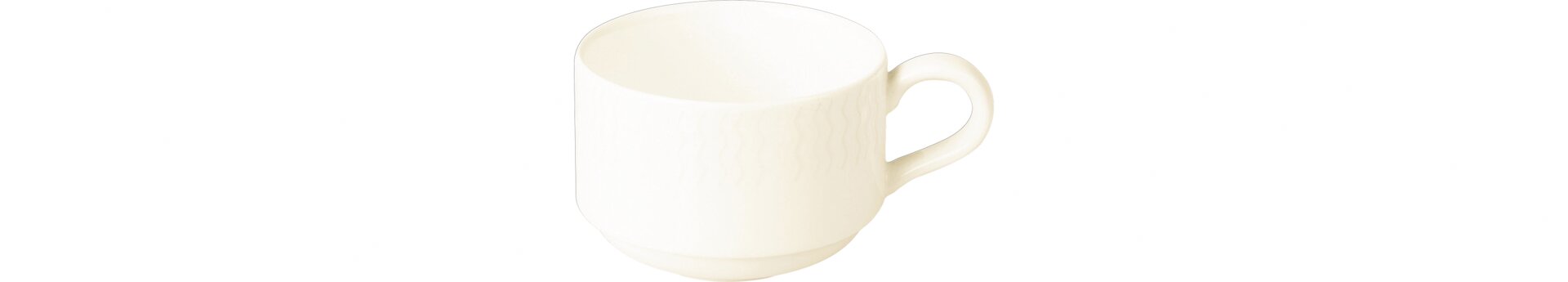 Tasse stapelbar 86 mm / 0,23 l crème