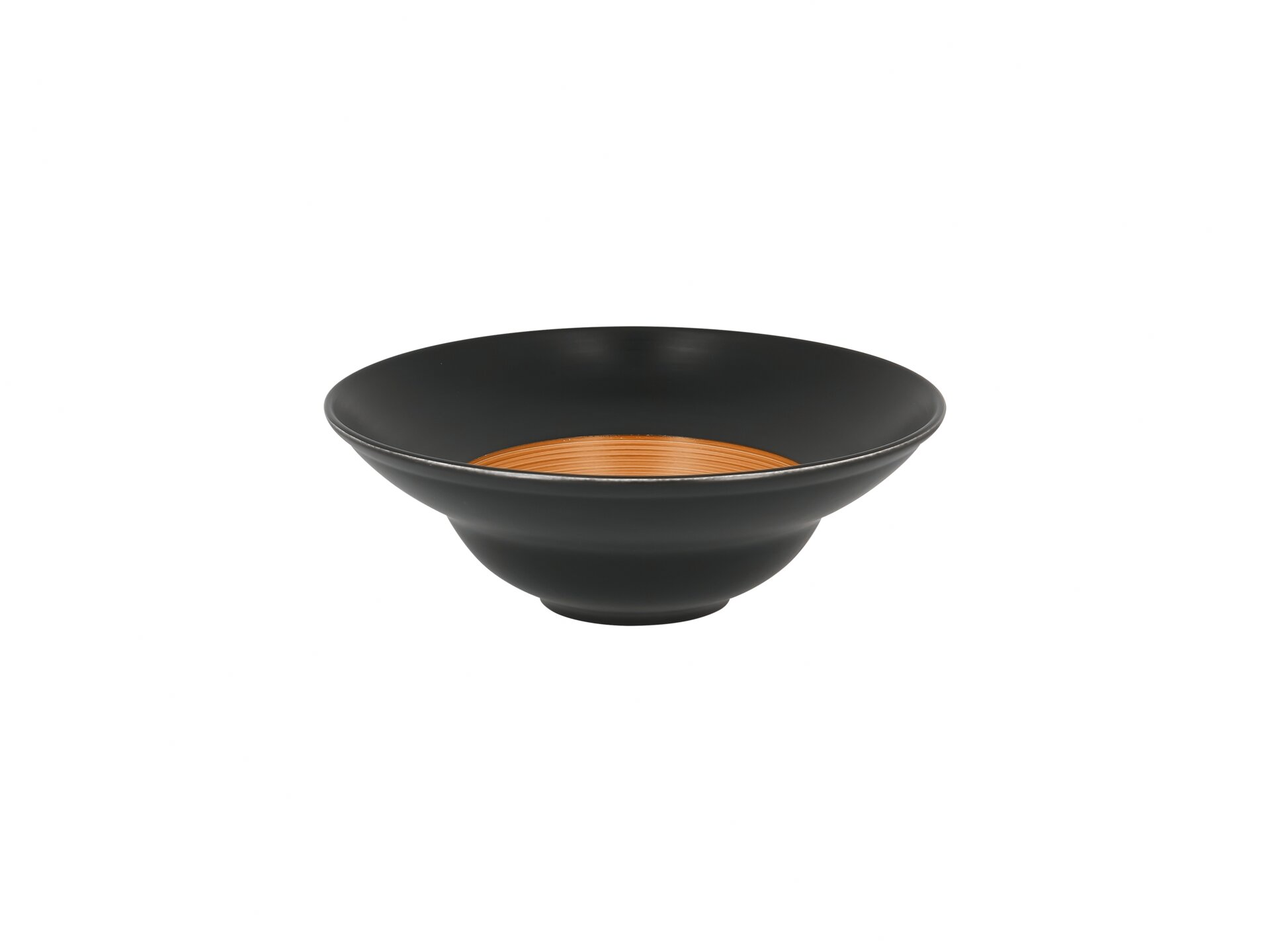 Teller extra tief rund 230 mm / 0,32 l chestnut-brown