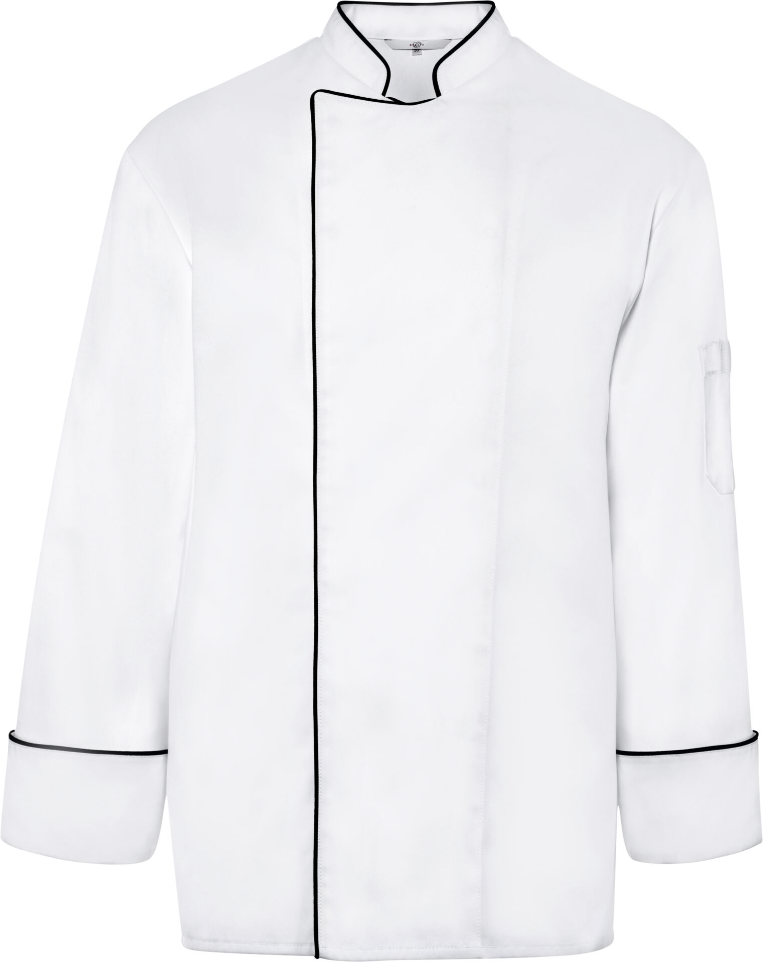 Kochjacke Herren langarm mit Armtasche Größe S