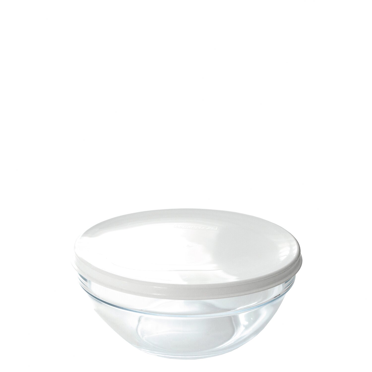 Stapelschale mit Deckel 210 mm / 1,80 l transparent Empilable