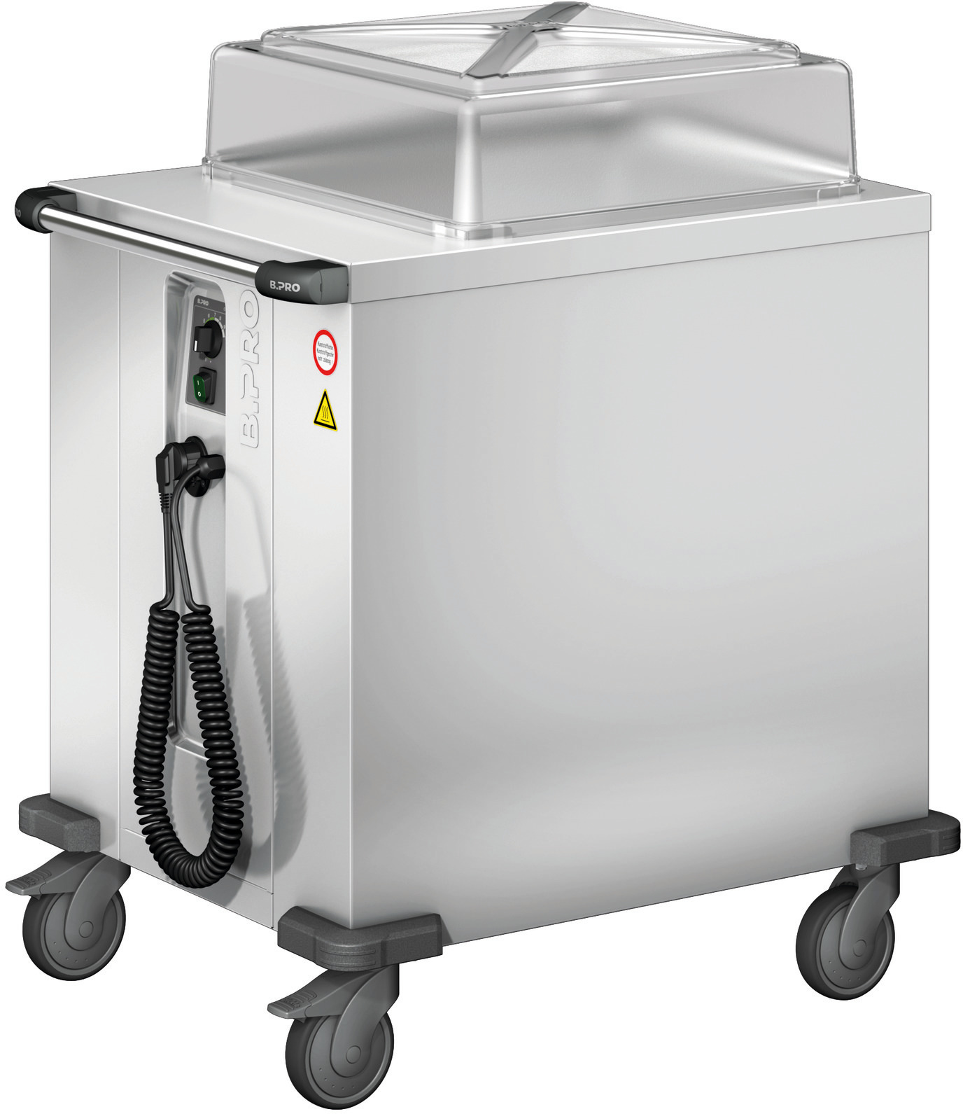 Korbspender für 6 oder 9 Körbe / 500 x 500 mm oder 525 x 525 mm / beheizt