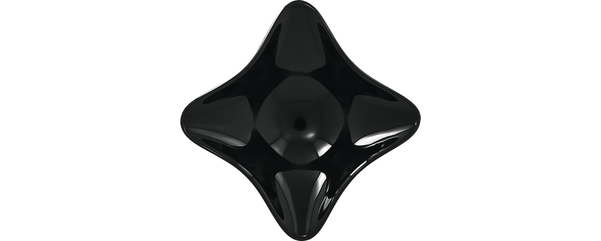Schale Sternenform 130 x 130 x 45 mm / 0,17 l schwarz Aurea