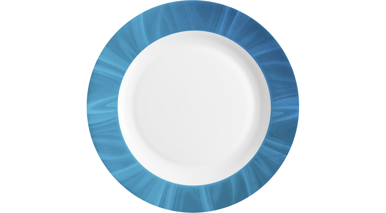 Teller flach 192 mm blau Natura Blue