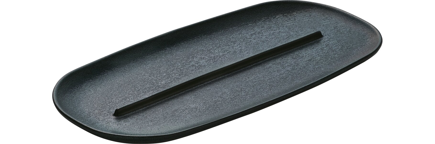 Platte oval ein Steg 290 x 150 mm Coast & Country